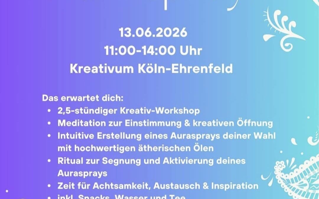 Meditation & eigenes Auraspray